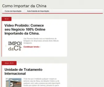 Comoimportardachina.com(Comoimportardachina) Screenshot