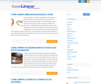 Comolimpar.net(COMO LIMPAR) Screenshot