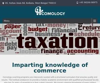 Comology.in(Imparting knowledge of commerce) Screenshot