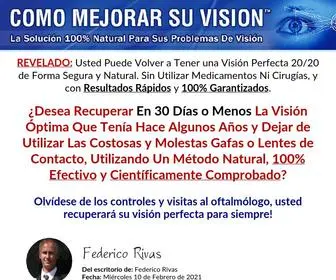 Comomejorarsuvision.com(Cómo Mejorar Su Visión™) Screenshot