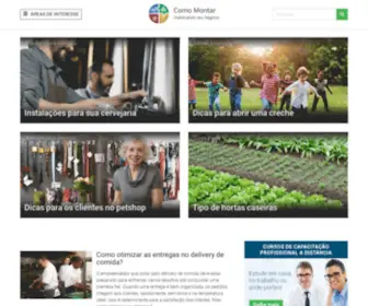 Comomontar.com.br(Como Montar) Screenshot
