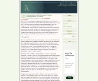 Comonad.com(The Comonad.Reader) Screenshot