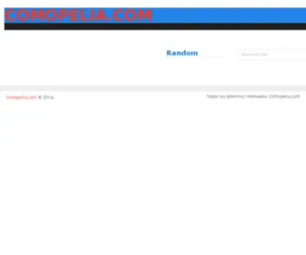 Comopelia.com(Otro sitio realizado con WordPress) Screenshot