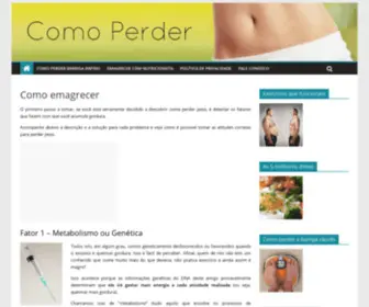 Comoperder.com(Como) Screenshot