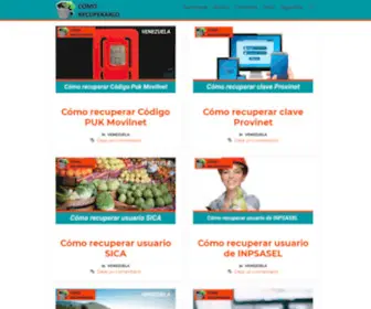 Comorecuperarlo.org(Como Recuperarlo) Screenshot