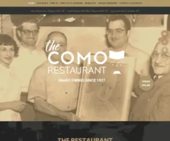 Comorestaurant.com(Italian Cuisine) Screenshot