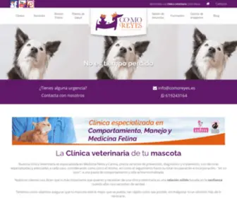 Comoreyes.es(Como Reyes Clinica Veterinaria) Screenshot