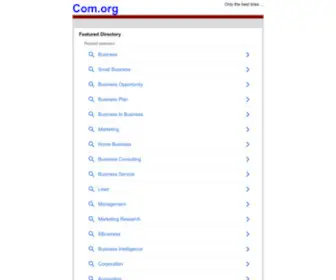 Com.org(Com) Screenshot