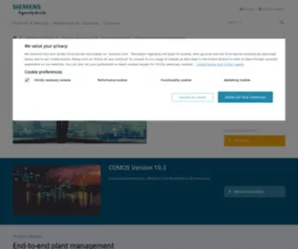 Comos.com(COMOS from Siemens) Screenshot