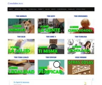 Comosaber.blog(≫ Todo lo que quieras saber) Screenshot