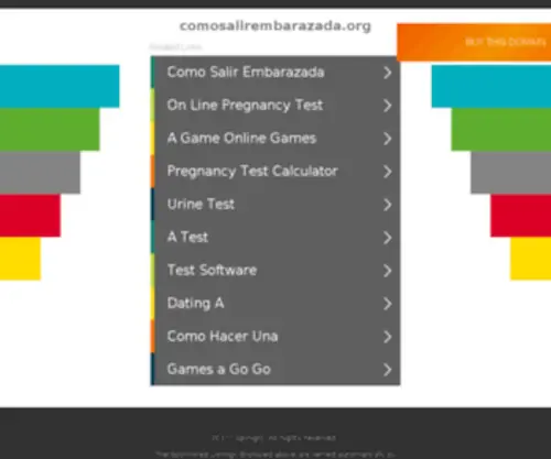 Comosalirembarazada.org(Como Salir Embarazada) Screenshot