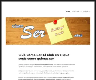 Comoser.club(▷¡BIENVENIDOS AL CLUB CÓMO SER) Screenshot