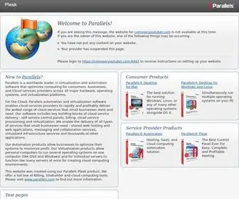 Comoseryoutuber.com(Domain Default page) Screenshot