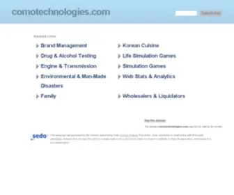 Comotechnologies.com(Forsale Lander) Screenshot