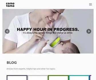Comotomo.com(Comotomo) Screenshot