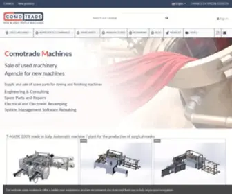 Comotrade.com(Sale of used machinery) Screenshot