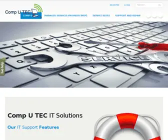 Comp-U-Tec.com(Comp U Tec) Screenshot