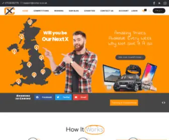 Comp-X.co.uk(Raffle competitions) Screenshot