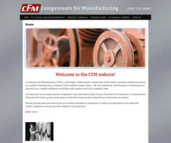 CoMP4MFG.ca(Compressors For Manufacturing) Screenshot