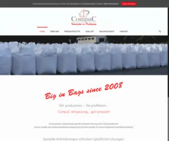 Compac-Net.com(CompaC Verpackung GmbH) Screenshot