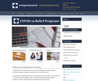 Compacctg.com(Comprehensive Accounting Services) Screenshot