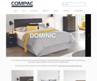 CompacFurniture.co.nz(Compac Furniture) Screenshot