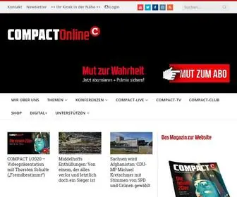 Compact-Online.de(Das wichtigste Medium der Opposition) Screenshot