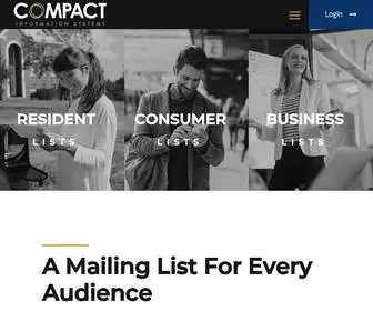 Compactlists.com(Compact Information Systems) Screenshot