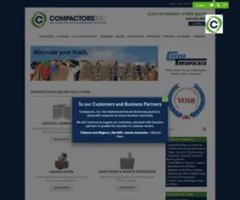 Compactorsinc.com(Compactors Inc) Screenshot