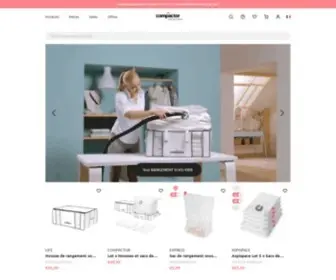 CompactorStore.com(Solutions innovantes pour optimiser votre espace) Screenshot