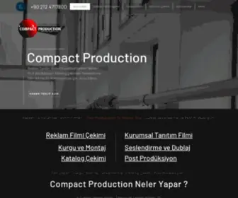 Compactproduction.com(Reklam filmi ajansları) Screenshot