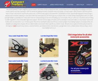 Compacttrailers.co.za(Compact Motorcycle Trailers and accessories) Screenshot