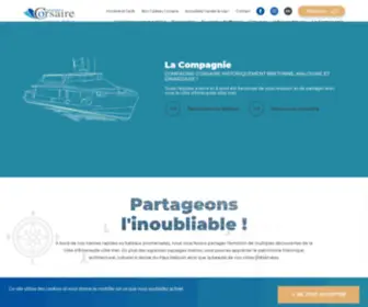 Compagniecorsaire.com(Compagnie Corsaire) Screenshot