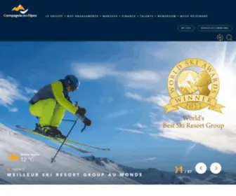 Compagniedesalpes.fr(compagniedesalpes) Screenshot
