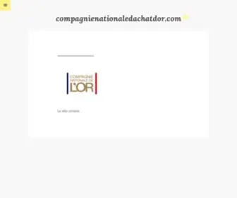 Compagnienationaledachatdor.com(长治塑料营运部) Screenshot