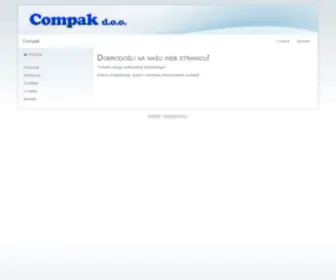 Compak.hr(Početna) Screenshot