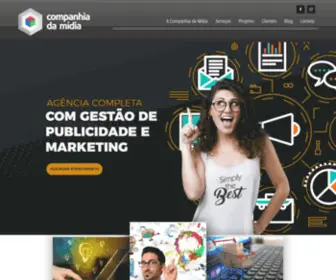 Companhiadamidia.com.br(Companhia da Mídia) Screenshot