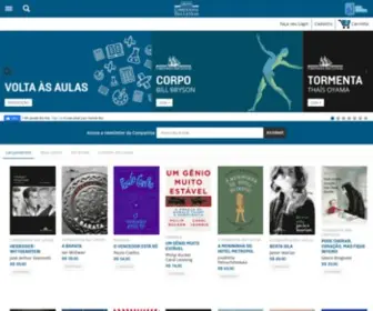 Companhiadasletras.com.br(Grupo Companhia das Letras) Screenshot