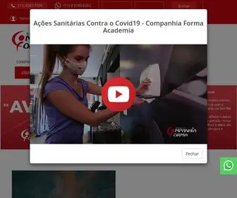 Companhiaforma.com.br(Companhia forma academia Jundiai) Screenshot