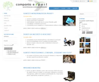 Compania-Expert.ro(Pentru Servicii Financiar Contabile) Screenshot