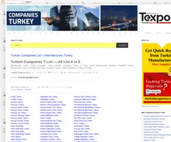 Companies-Turkey.com(Turkish Manufacturers Amotarget Teknoloji Sanayi Ve Ticaret Limited) Screenshot