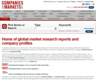 Companiesandmarkets.com(Market Research Reports) Screenshot