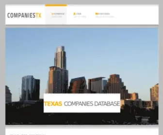 Companiestx.com(Best Business in Texas) Screenshot