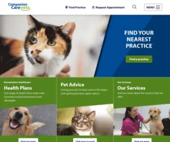 Companioncare.co.uk(Vet) Screenshot