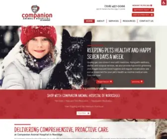 Companionnp.com(Veterinarian in Norridge) Screenshot