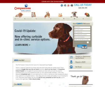 Companionsweb.com(Vet Clinic in St) Screenshot