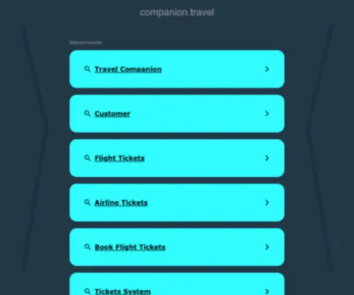 Companion.travel(Companion travel) Screenshot