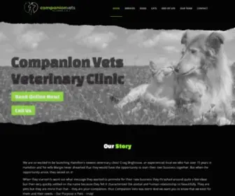 Companionvets.co.nz(Our purpose) Screenshot