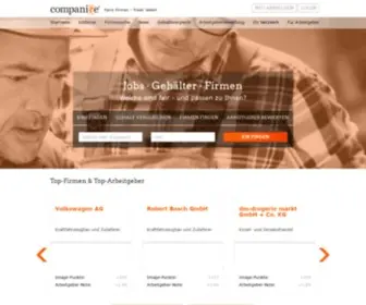 Companize.com(Über 100.000 Stellenangebote) Screenshot