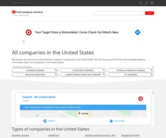 Company-Contacts.com(All companies in the United States) Screenshot